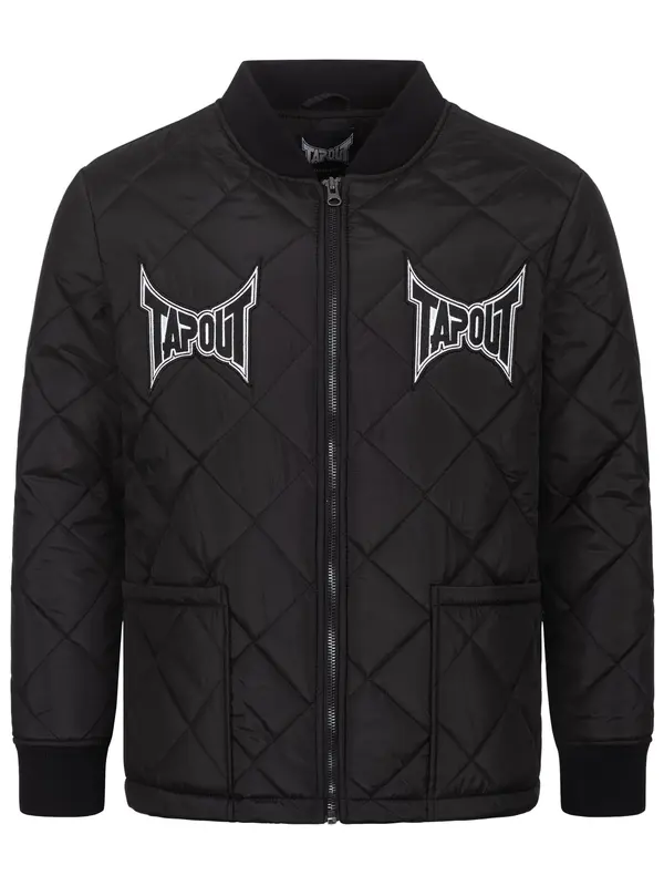 Tapout Tapout Prehodna jakna 'Punkass'  črna / bela