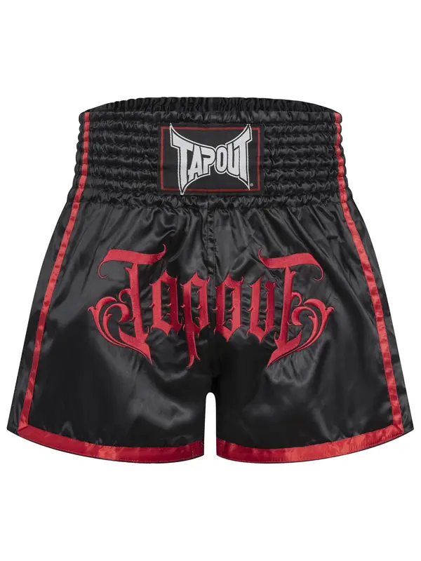 Tapout Tapout Športne hlače 'Diablo'  rdeča / črna