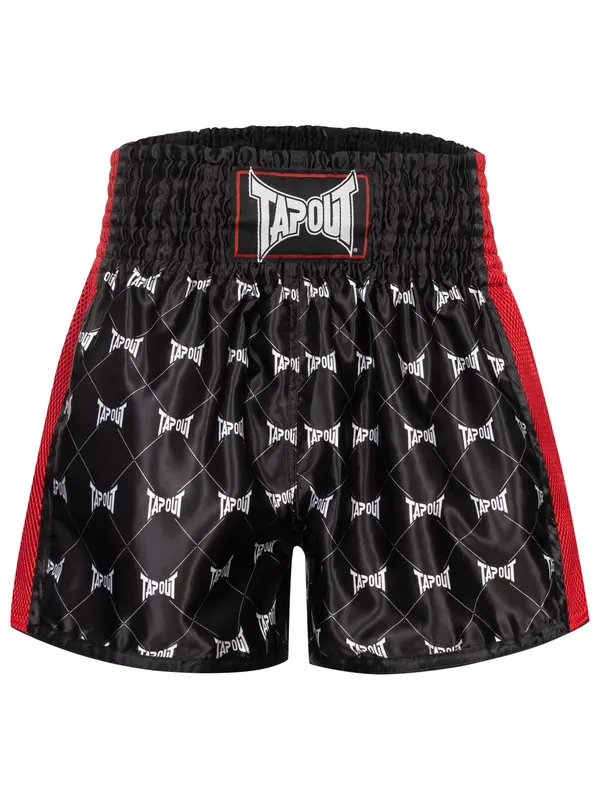 Tapout Tapout Športne hlače 'Sorrento'  rdeča / črna / bela