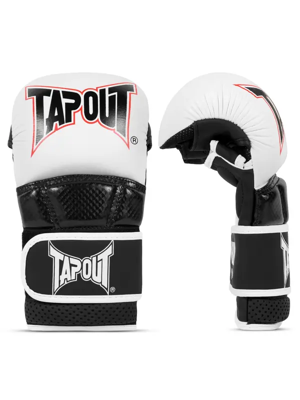 Tapout Tapout Športne rokavice 'Brawl'  rdeča / črna / bela