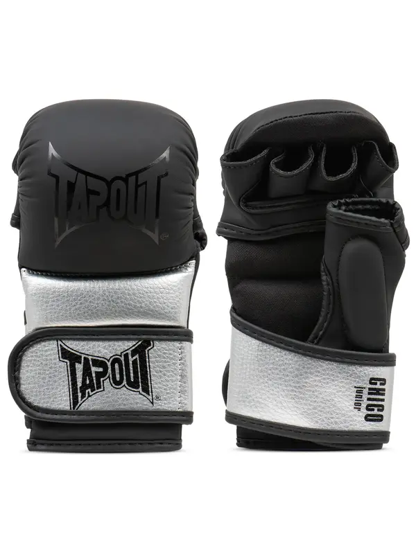Tapout Tapout Športne rokavice 'CHICO'  črna / srebrna