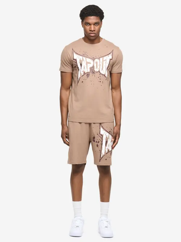 Tapout Tapout Trenirka za tek 'Dunlab'  rjava / svetlo rjava / bela