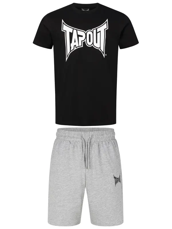 Tapout Tapout Trenirka za tek 'Walker'  pegasto siva / črna