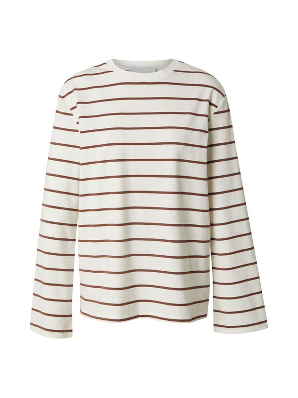 Tatiana Zidekova Tatiana Zidekova Majica  rjava / naravno bela