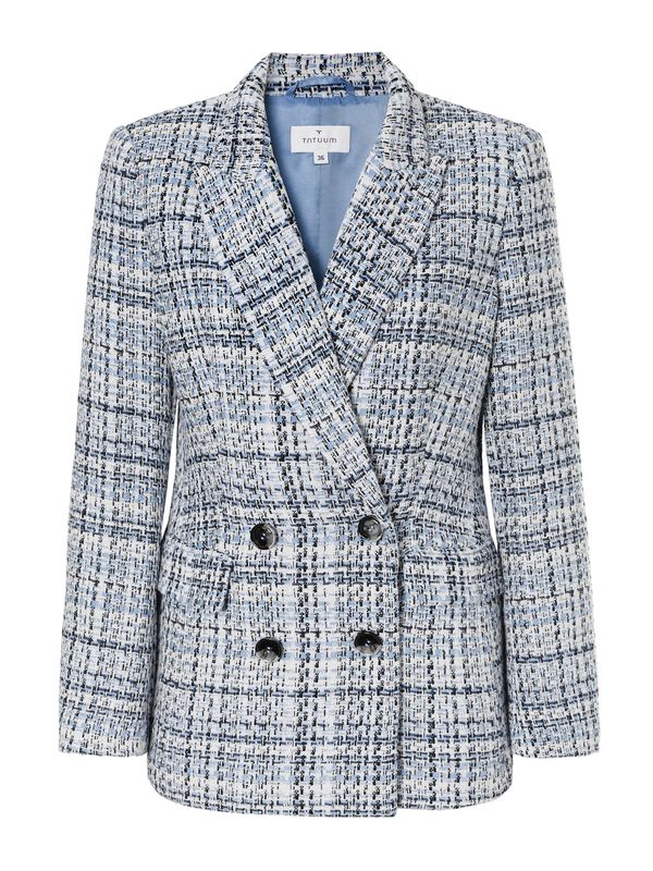 TATUUM TATUUM Blazer 'Adamo'  svetlo modra / črna / bela