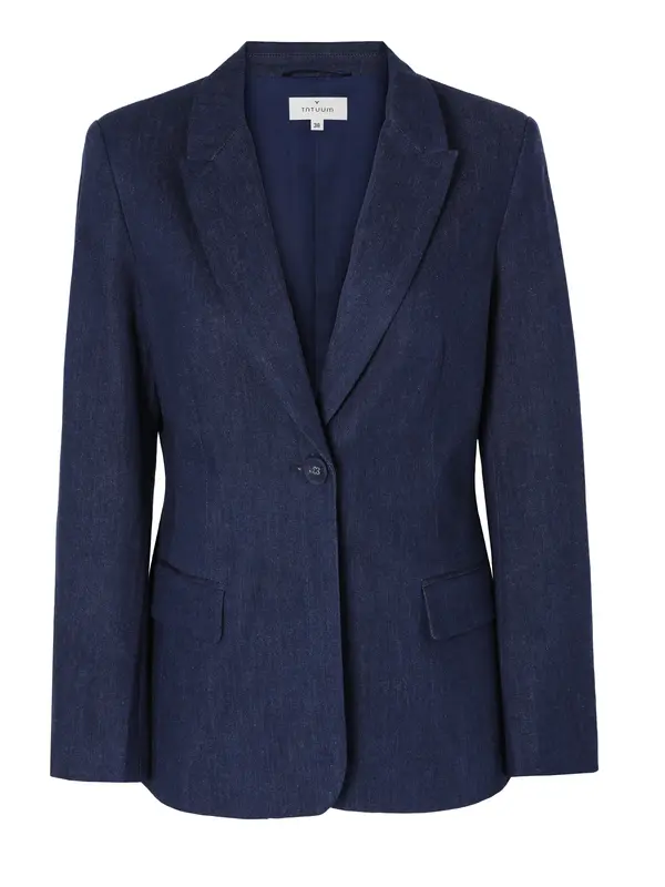 TATUUM TATUUM Blazer 'Lamia'  temno modra
