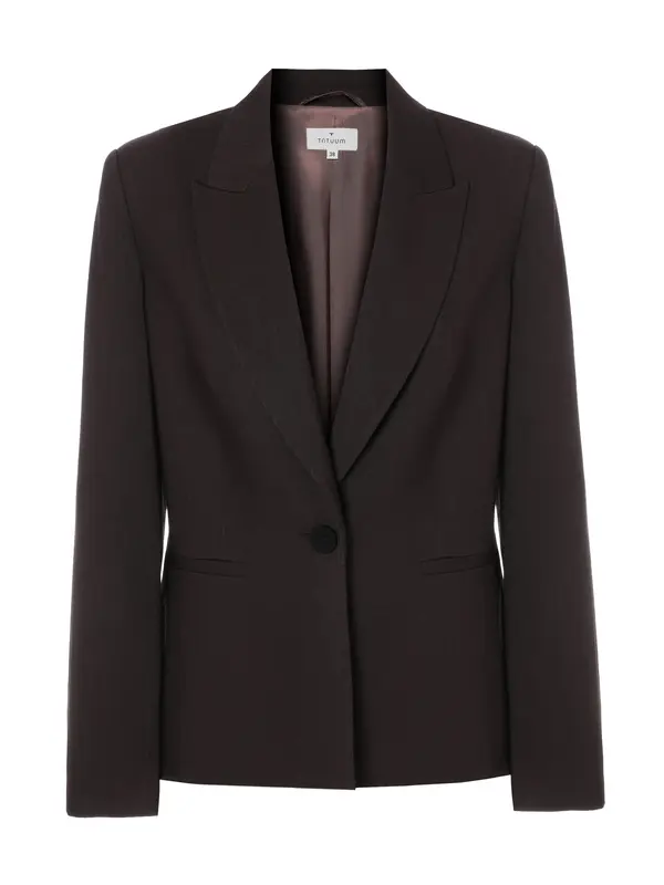 TATUUM TATUUM Blazer 'Mezaria'  temno rjava
