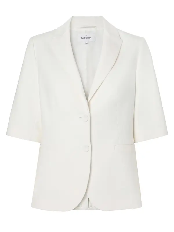 TATUUM TATUUM Blazer 'Seleni'  off-bela