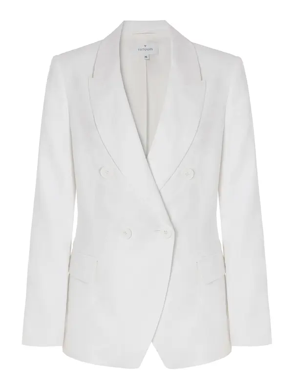 TATUUM TATUUM Blazer 'Zolta'  off-bela