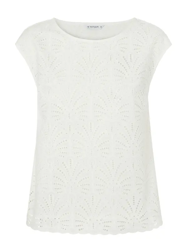 TATUUM TATUUM Bluza 'Basita'  off-bela