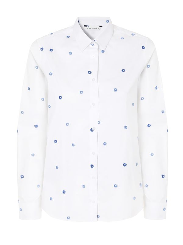 TATUUM TATUUM Bluza 'Edna'  temno modra / bela