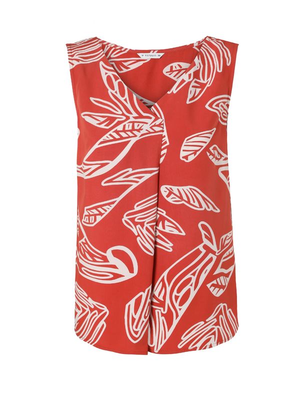 TATUUM TATUUM Bluza 'Kalia 1'  oranžna / bela