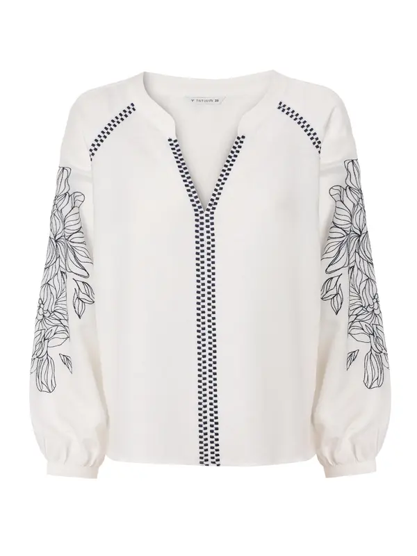 TATUUM TATUUM Bluza 'Konti'  mornarska / bela