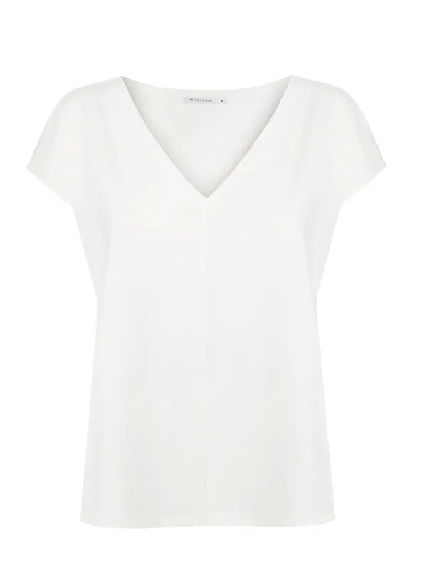 TATUUM TATUUM Bluza 'Mikanda'  off-bela