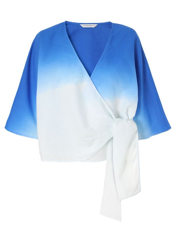 TATUUM TATUUM Bluza 'SALWADORA'  modra / bela