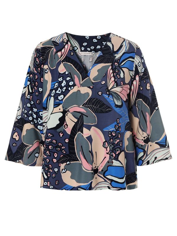 TATUUM TATUUM Bluza 'Simplena'  modra / mornarska / dimno-siva / črna