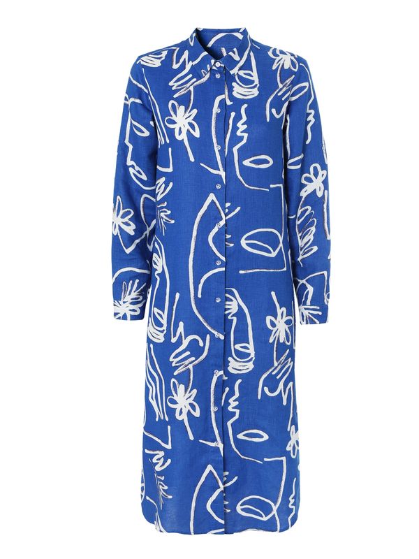 TATUUM TATUUM Dolga srajca 'MEKO 1'  modra / bela