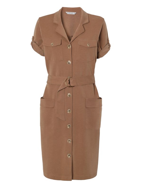 TATUUM TATUUM Dolga srajca 'Zoe'  svetlo rjava