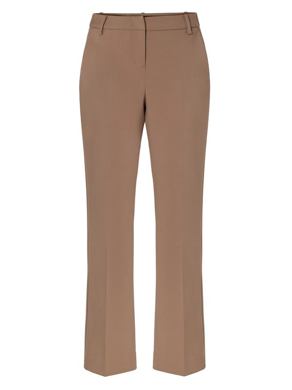 TATUUM TATUUM Hlače na rob 'Laurania'  kamela