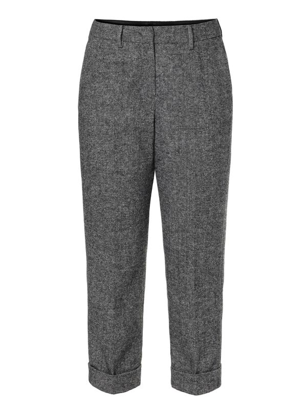 TATUUM TATUUM Hlače na rob 'ULIXO'  črna