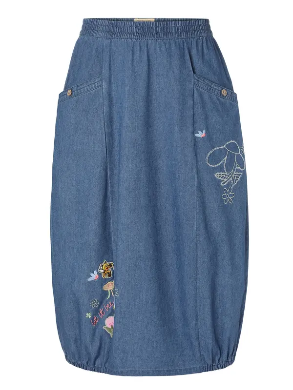 TATUUM TATUUM Krilo 'Melia'  kremna / moder denim / rumena / rdeča
