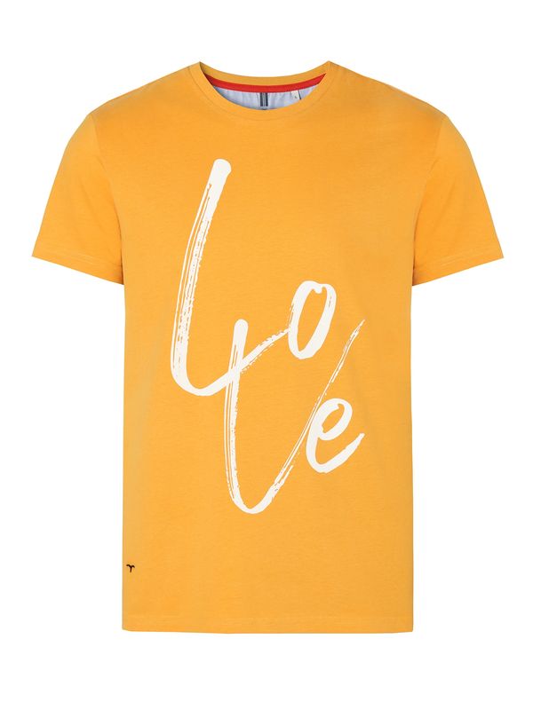 TATUUM TATUUM Majica 'MIKIN 7'  rumena / bela