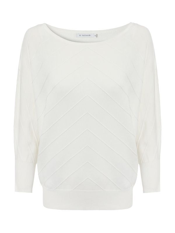 TATUUM TATUUM Majica 'MIYA'  off-bela