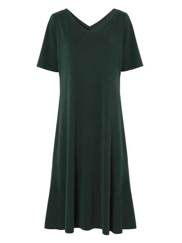 TATUUM TATUUM Obleka 'Aria'  temno zelena