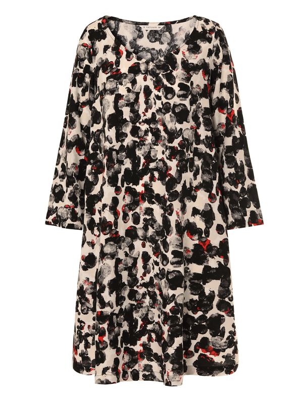 TATUUM TATUUM Obleka 'MIRI'  svetlo bež / melona / črna