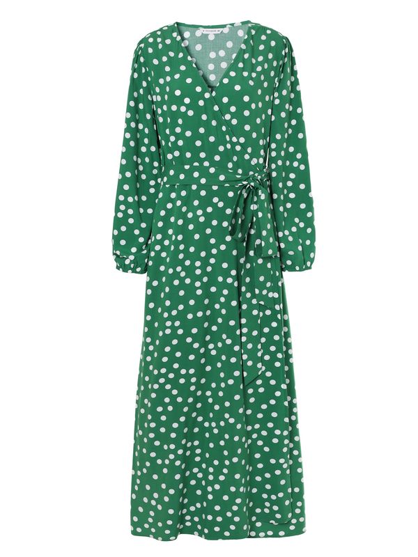 TATUUM TATUUM Obleka 'Sia'  zelena / bela
