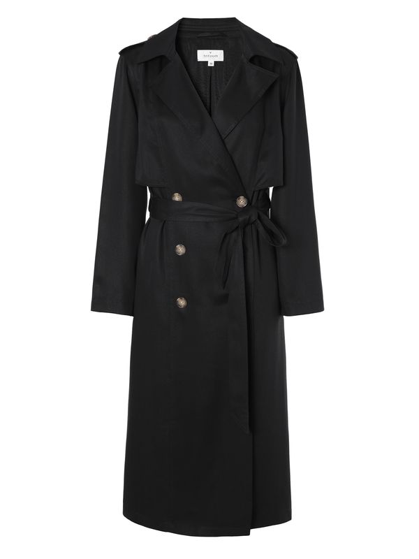 TATUUM TATUUM Prehoden plašč 'Natis'  črna