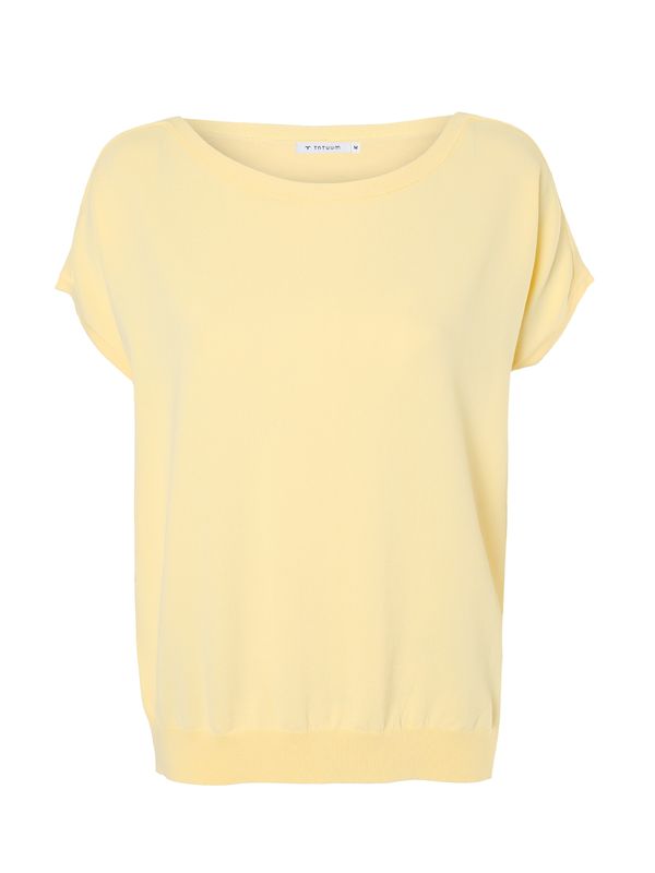 TATUUM TATUUM Pulover 'Dolby'  pastelno rumena