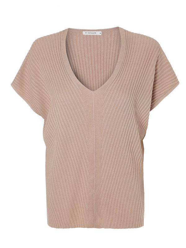 TATUUM TATUUM Pulover 'Geri'  temno bež