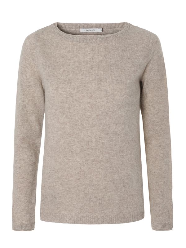 TATUUM TATUUM Pulover 'LEMON'  temno bež