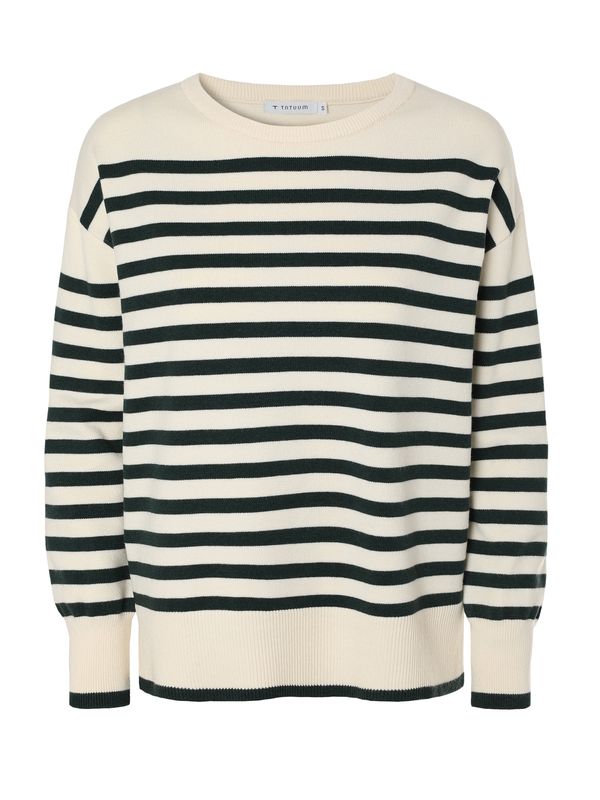 TATUUM TATUUM Pulover 'Miro'  svetlo bež / jelka