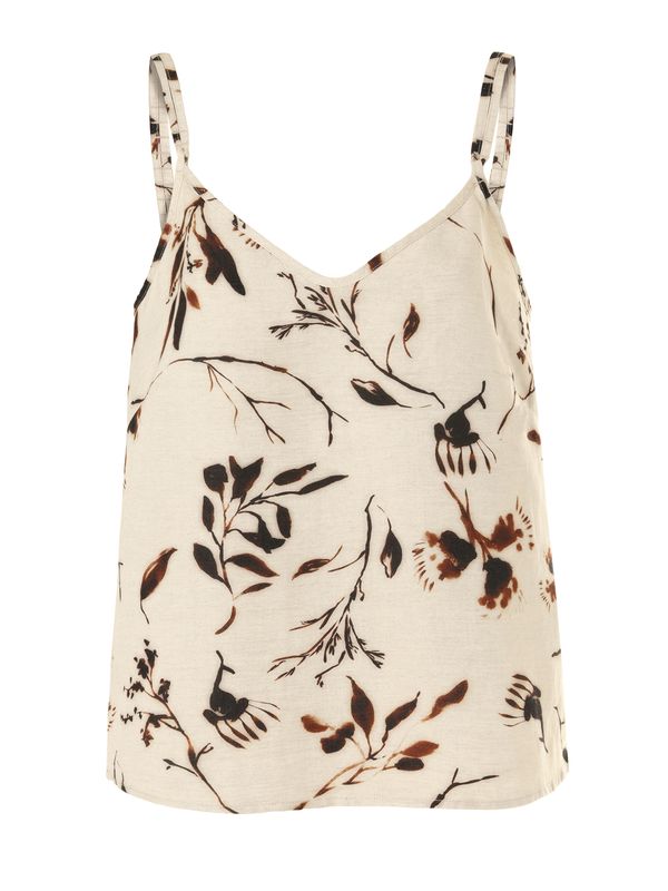 TATUUM TATUUM Top 'TRINI 1'  kremna / čokolada / temno rjava