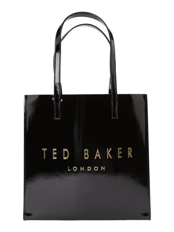 Ted Baker Ted Baker Nakupovalna torba 'Crinkon'  zlato-rumena / črna