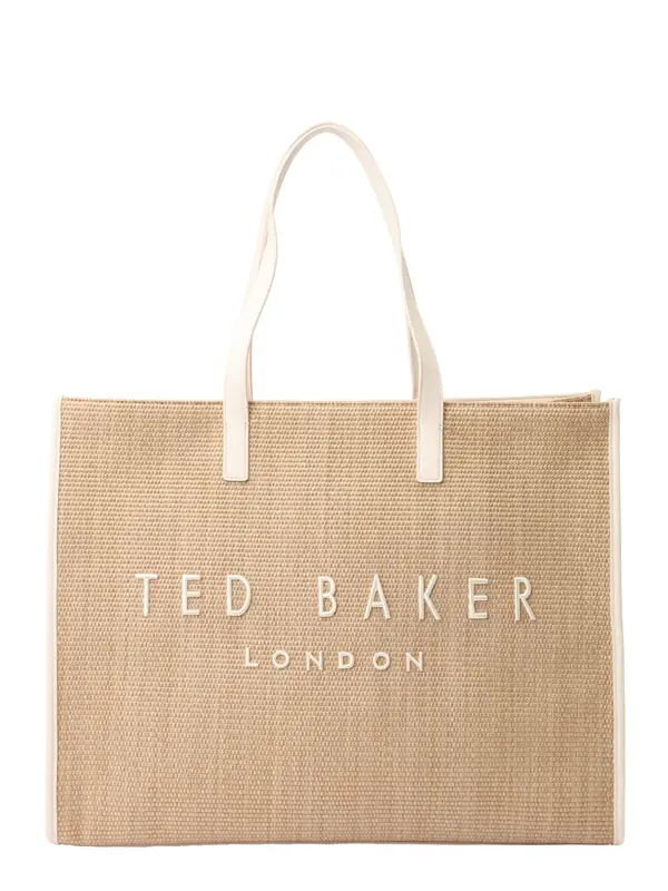 Ted Baker Ted Baker Nakupovalna torba 'Pallmer'  bež / bela