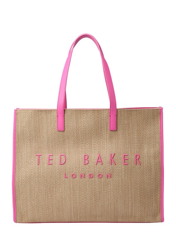 Ted Baker Ted Baker Nakupovalna torba  svetlo rjava / roza