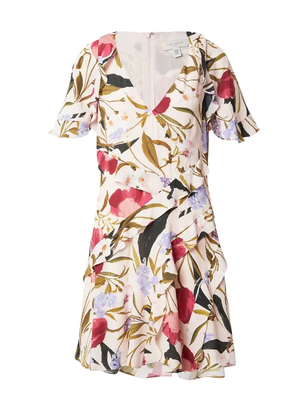 Ted Baker Ted Baker Obleka 'Issiia'  oliva / magenta / rosé / črna