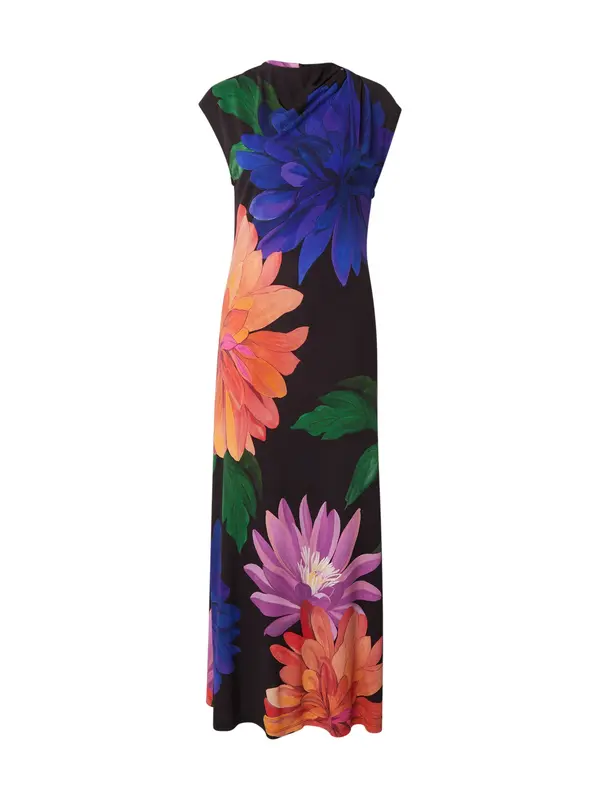 Ted Baker Ted Baker Obleka  modra / zelena / breskev / črna