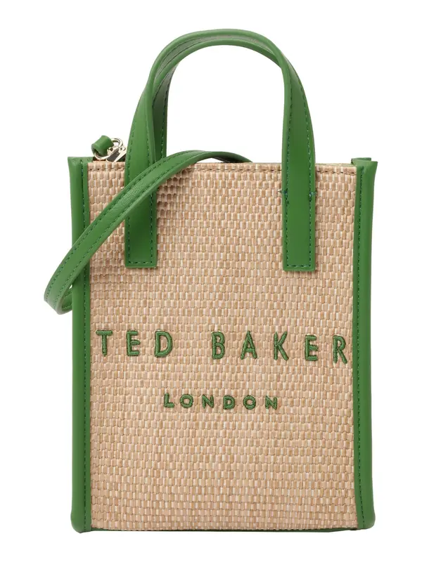 Ted Baker Ted Baker Ročna torbica 'PAULII'  bež / zelena