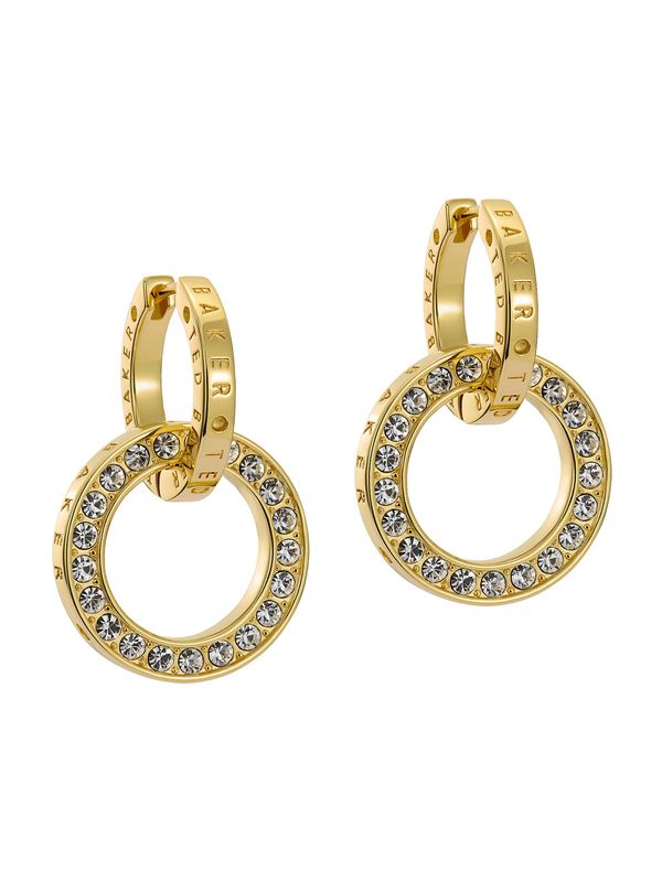 Ted Baker Ted Baker Uhani 'Lina'  zlata / transparentna