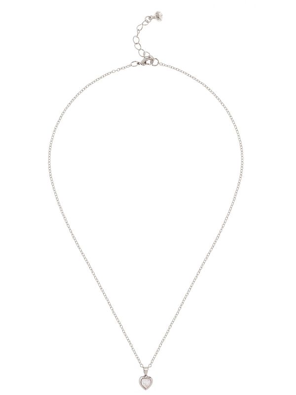 Ted Baker Ted Baker Verižica 'HANNELA: CRYSTAL HEART PENDANT'  srebrna