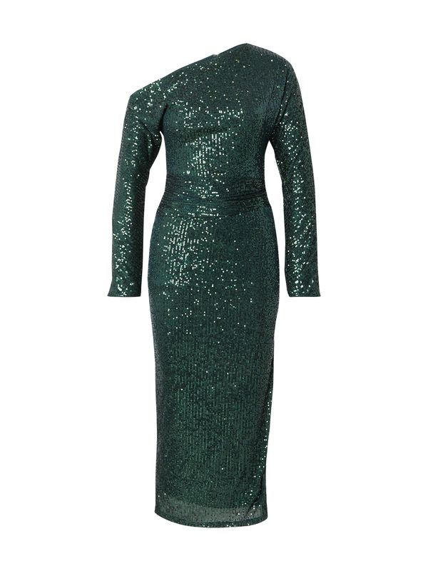 TFNC TFNC Koktejl obleka 'SWEN'  temno zelena