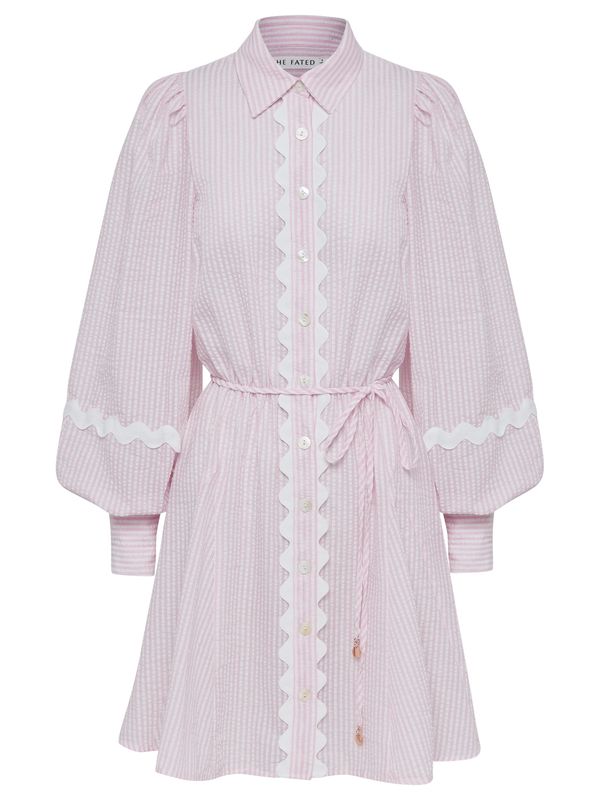 The Fated The Fated Dolga srajca 'YULI'  roza / bela