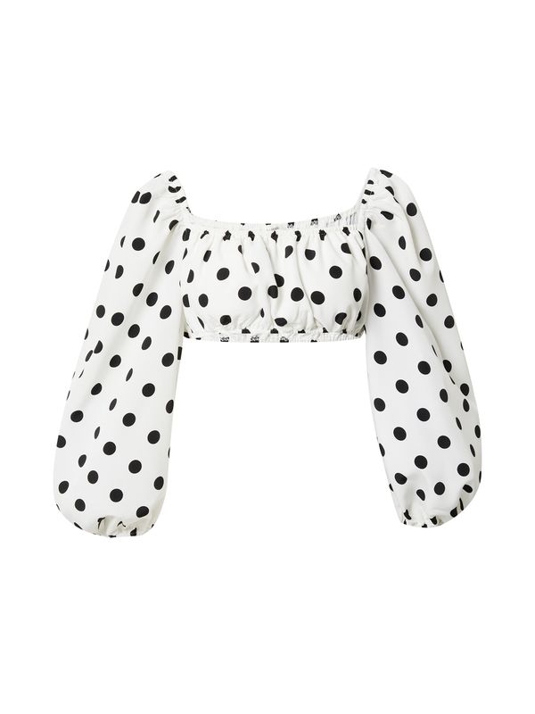 The Frolic The Frolic Top  črna / bela