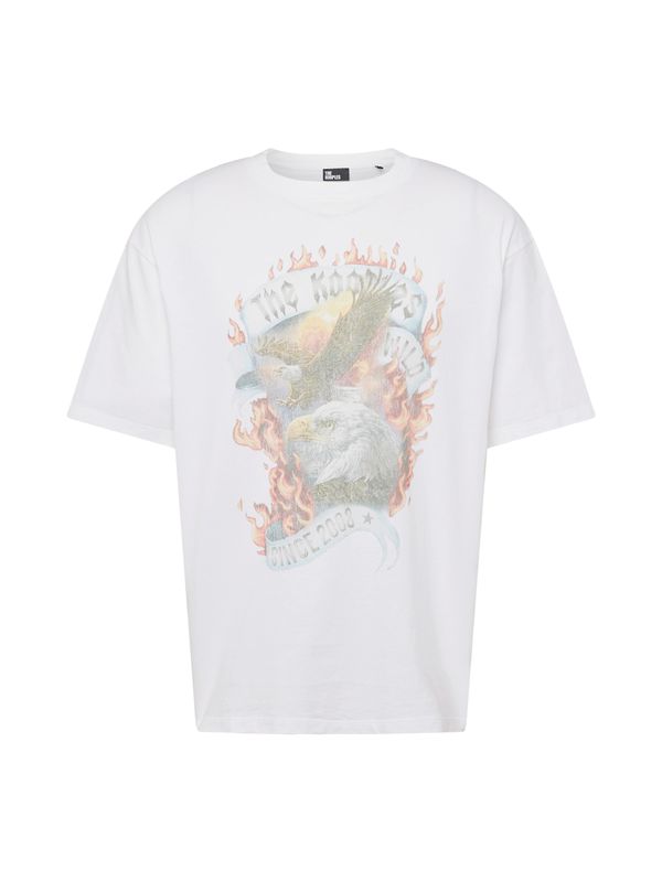 The Kooples The Kooples Majica  bež / svetlo modra / zelena / temno oranžna