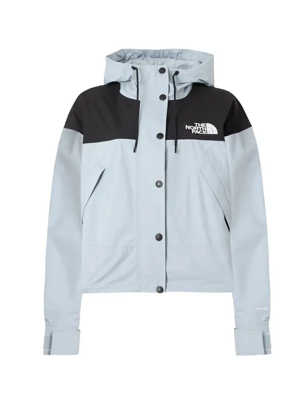 THE NORTH FACE THE NORTH FACE Funkcionalna jakna 'REIGN ON'  srebrno-siva / črna / off-bela