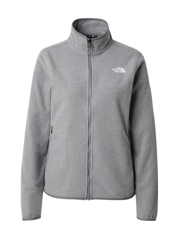 THE NORTH FACE THE NORTH FACE Funkcionalna jopa iz flisa 'GLACIER'  siva / pegasto siva / bela